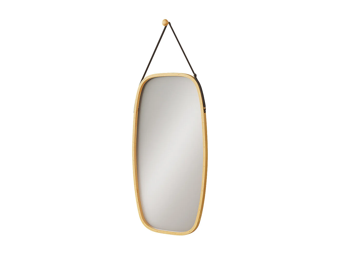 Badrumsspegel bambu 44x1.5x78 mirno