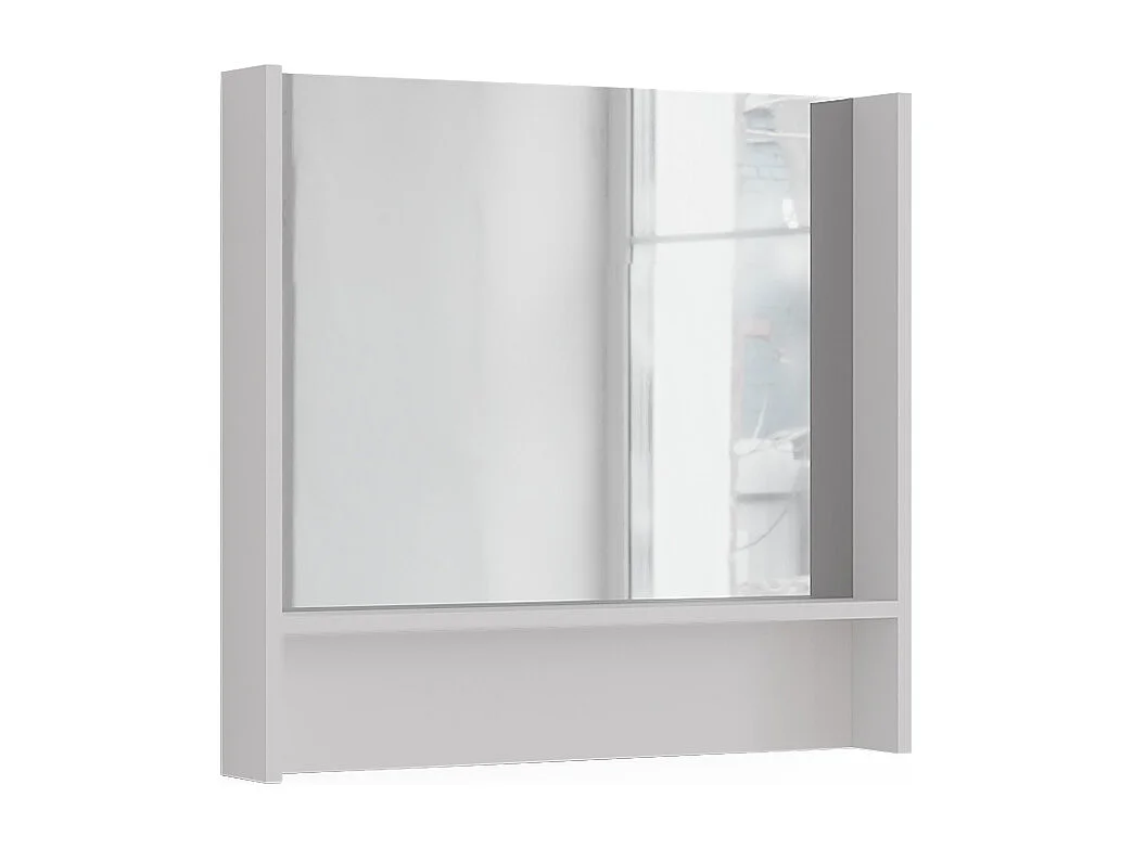 miroir mural blanc 70x10x65 sherry