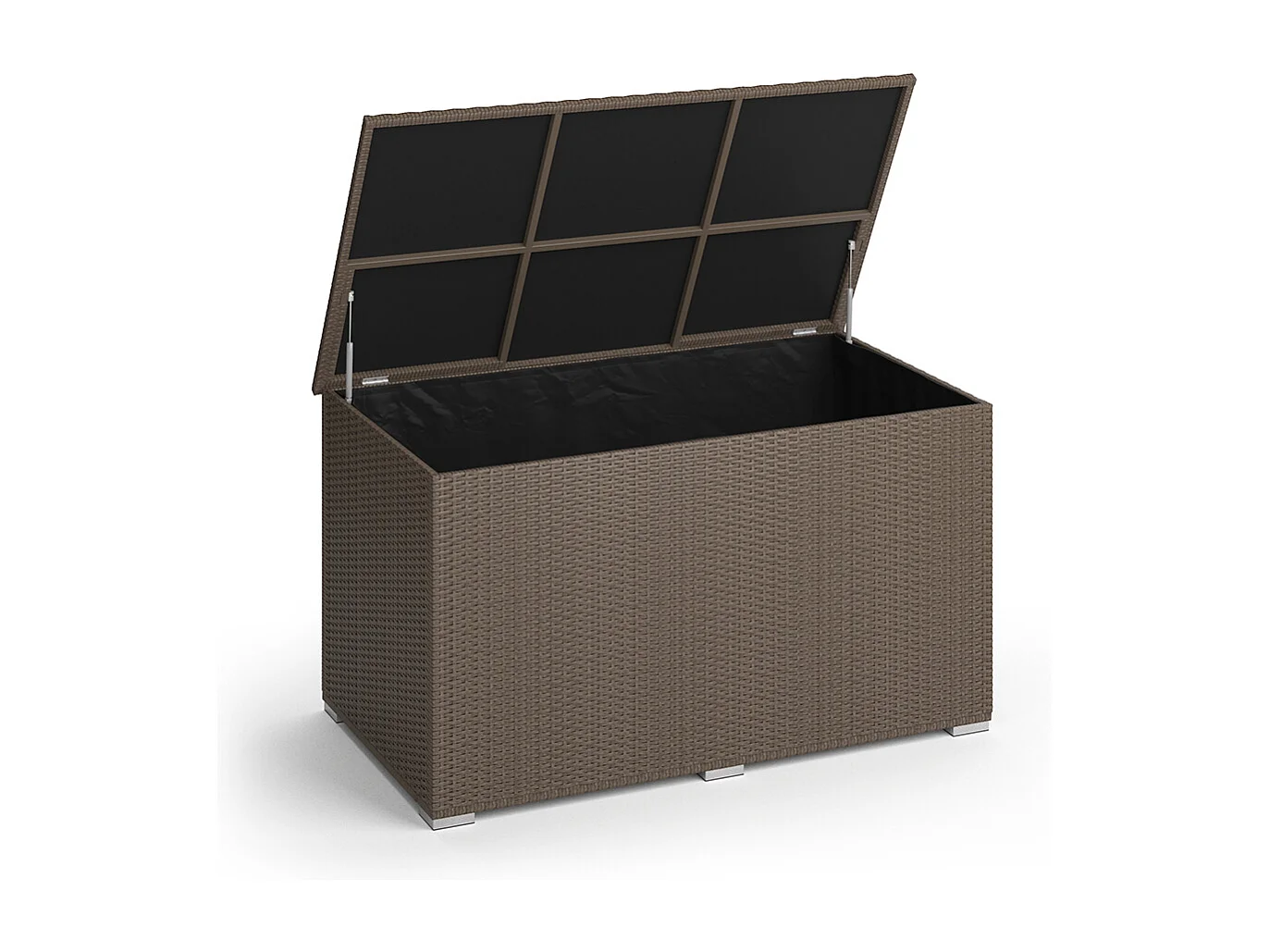 Scatola per cuscini marrone 146x83x80