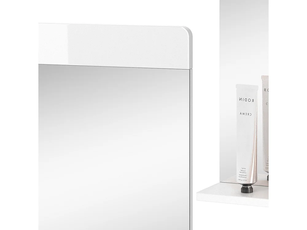 Specchio bagno bianco 60x12x62 izan