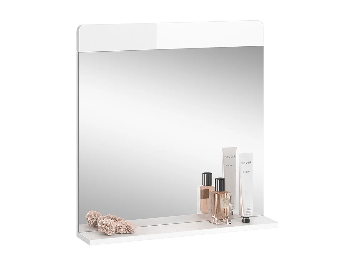 Specchio bagno bianco 60x12x62 izan