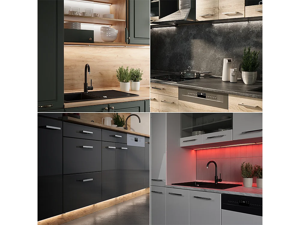 Ruban lumineux LED blanc 80x1.5x1.5