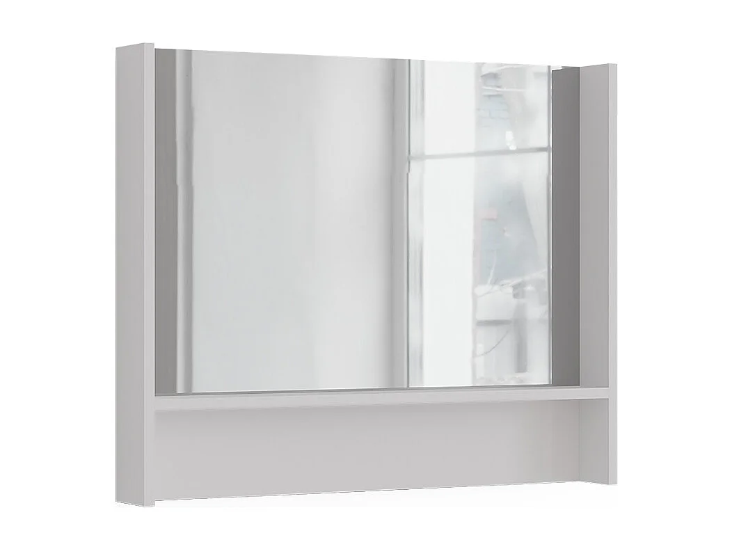 miroir mural blanc 80x10x65 sherry