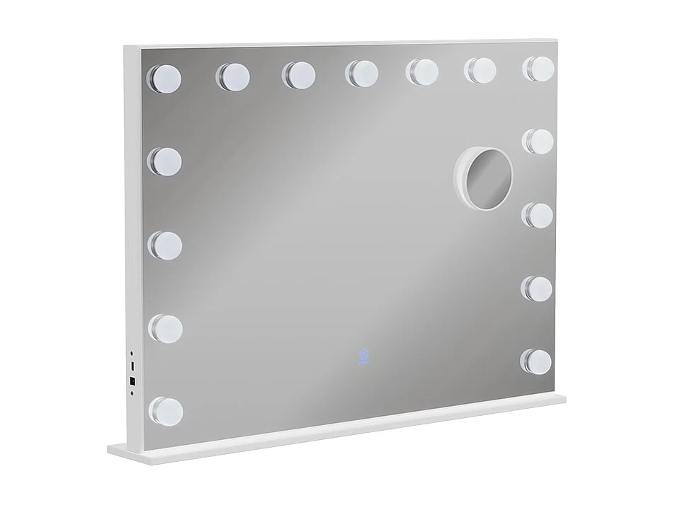 Schminktischspiegel  weiß 58x10x47 greta