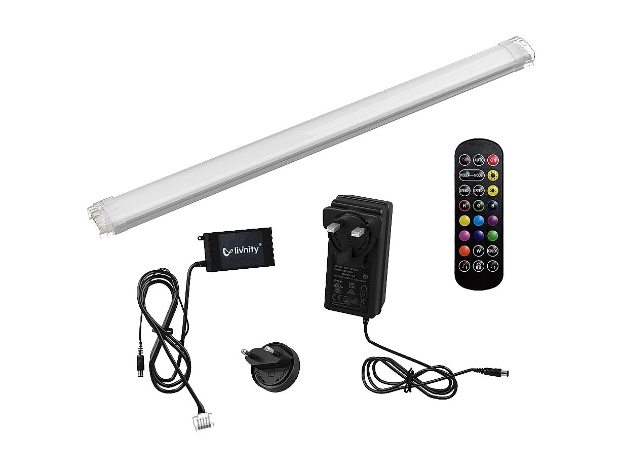Bande LED blanc 40x1.5x1.5