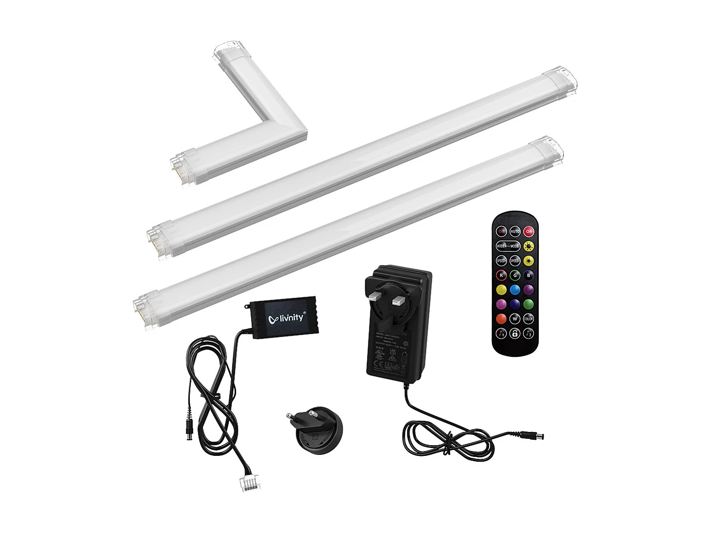 Pasek LED biały 55x57x1.5