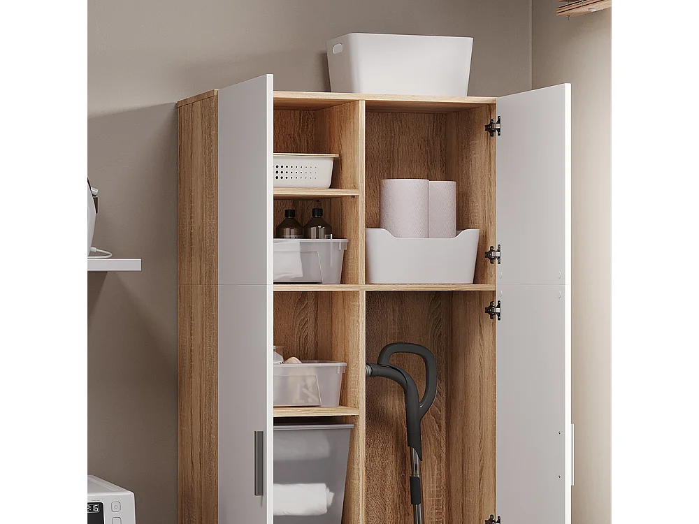 Étagère à dossiers sonoma 80x37x182.4 ingo