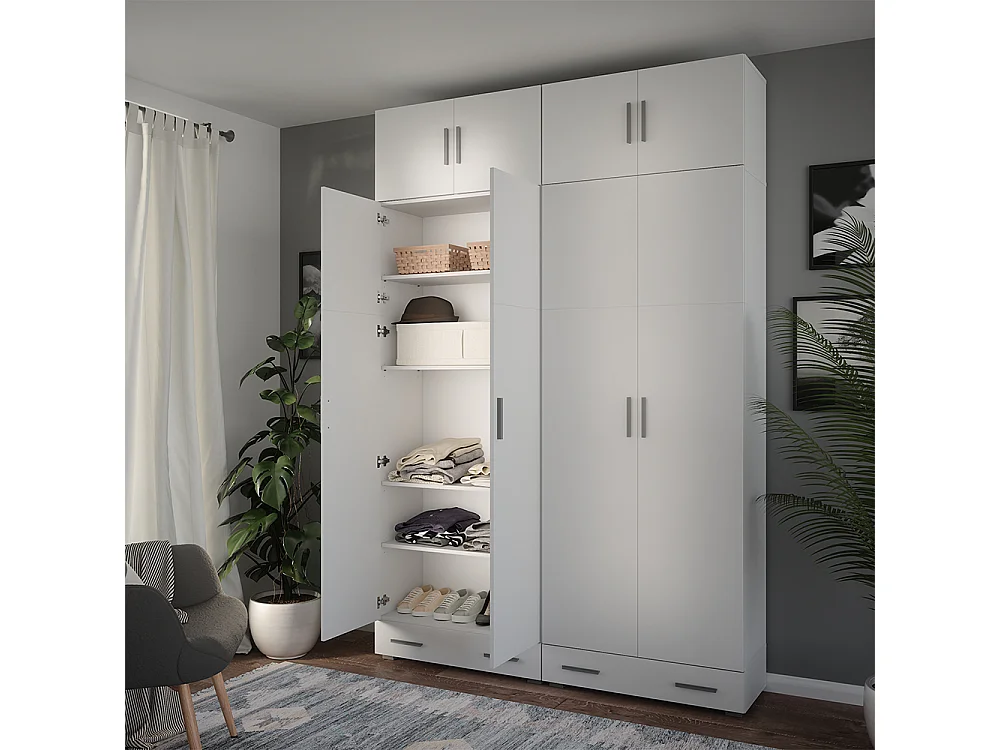 Modulo aggiuntivo bianco 80x37x40 ingo