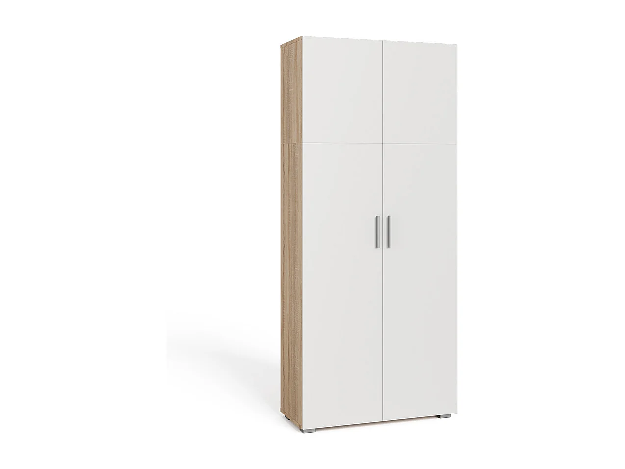 Scaffale per file bianco/sonoma 80x37x182.4 frank