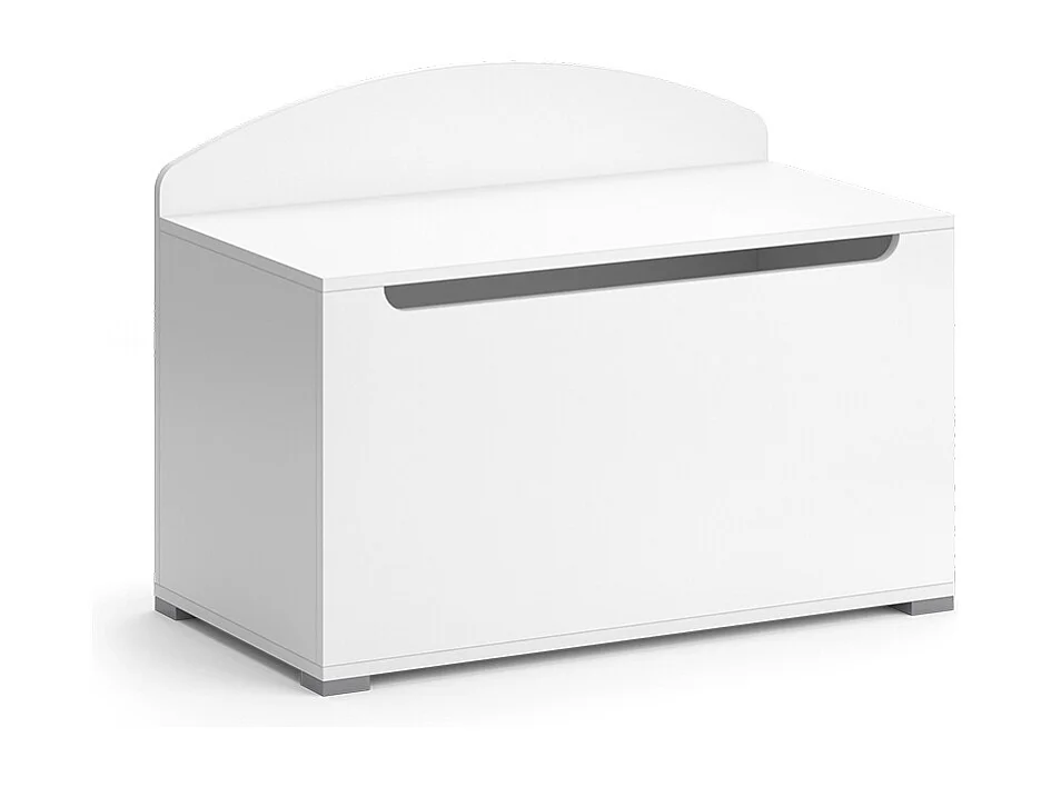 Baúl de juguetes blanco 85x46.2x63.7 arno