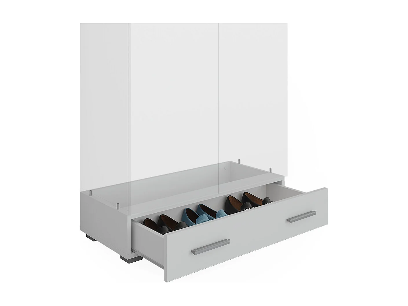 Module dextension blanc 80x37x17.4 frank