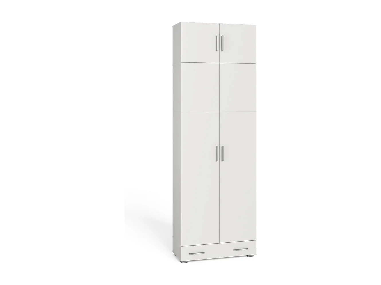 Étagère à dossiers blanc 80x37x182.4 frank