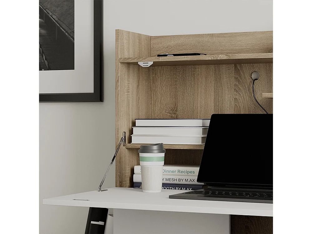 Sekretär Schreibtisch sonoma 85x27x118.9 alena