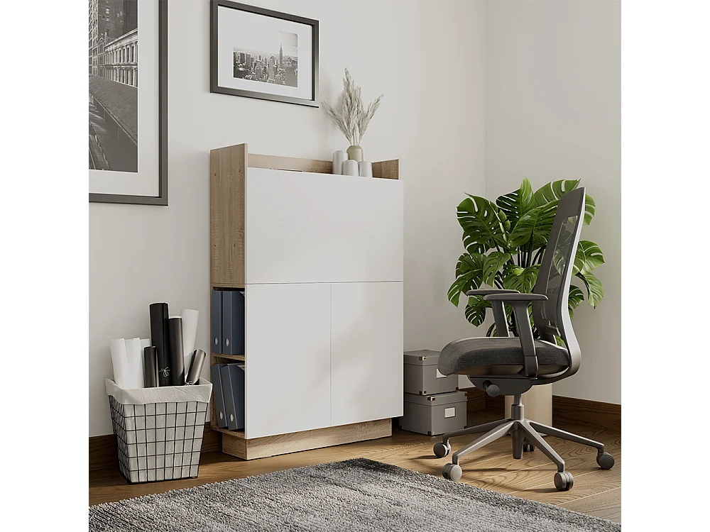 Secrétaire bureau sonoma 85x27x118.9 alena