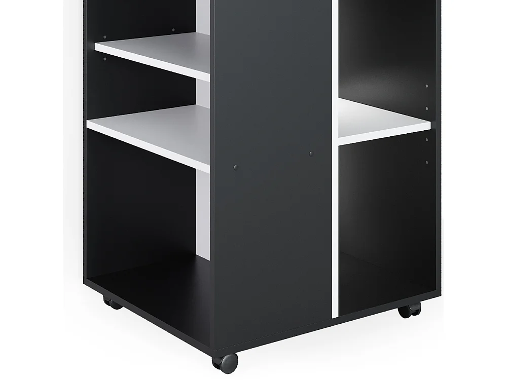 Caisson roulant anthracite 59.4x52.6x72