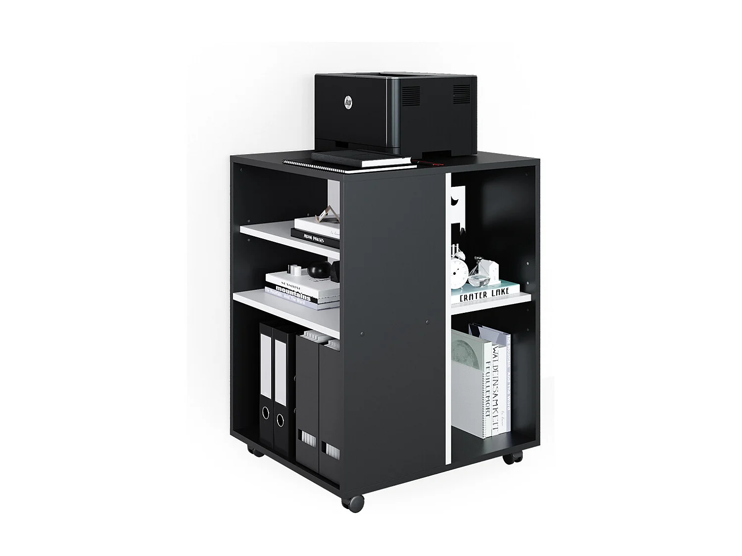 Caisson roulant anthracite 59.4x52.6x72