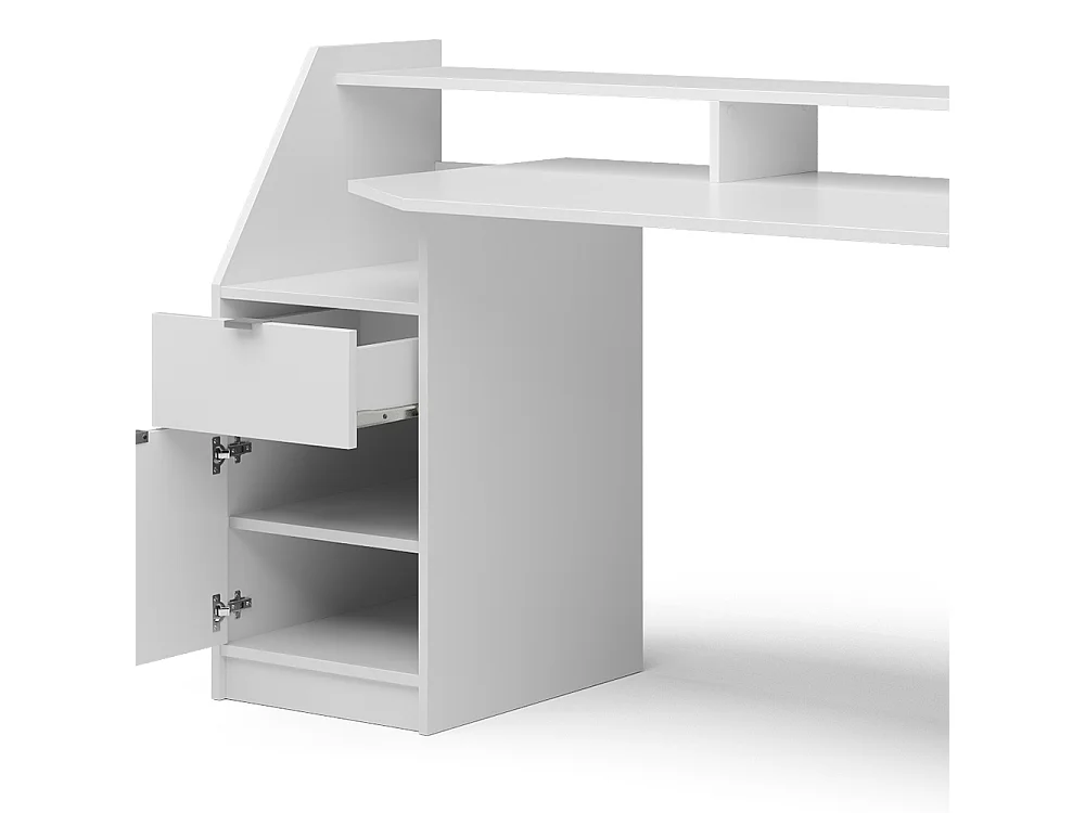 Bureau blanc 179.8x65.5x90.6 joel