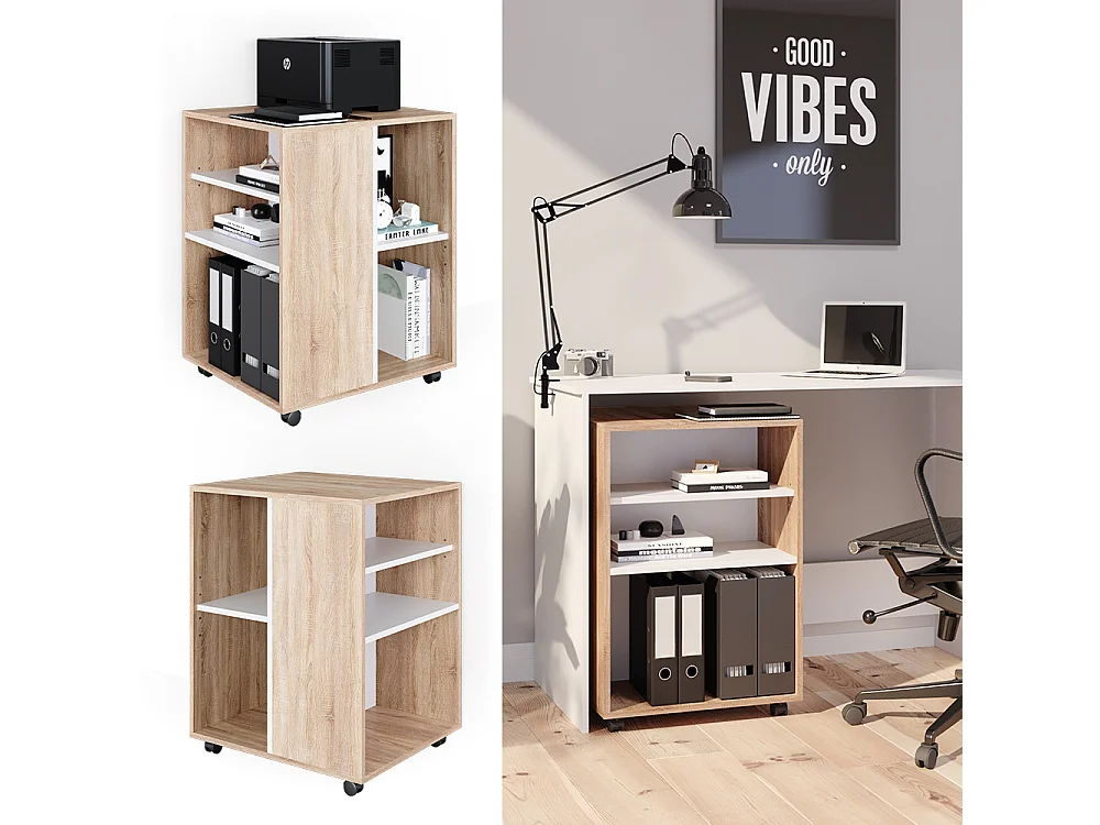 Caisson roulant sonoma 59.4x52.6x72