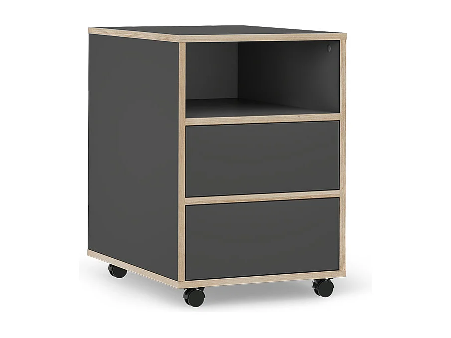 Caisson roulant anthracite 42x55x60.5 tetrix