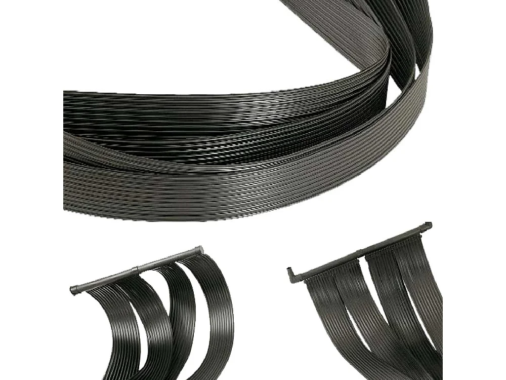 Ogrzewanie solarne czarny 600x120x6