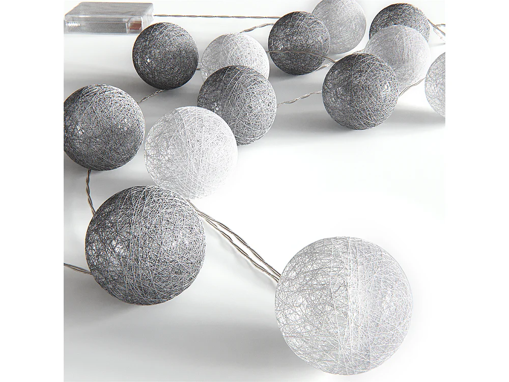 Guirlande lumineuse gris 310x310x310