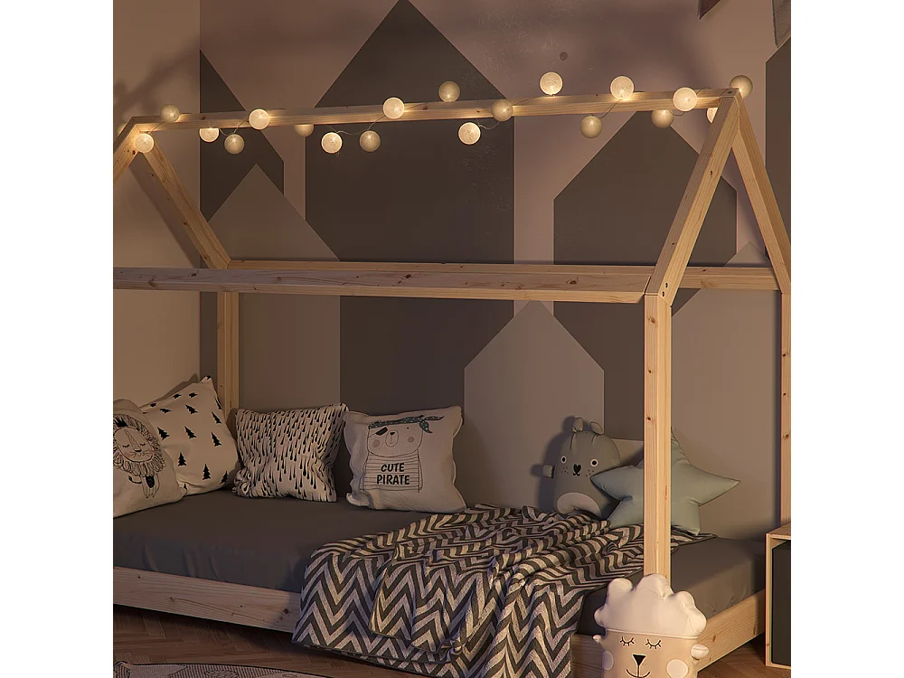 Guirlande lumineuse gris 310x310x310