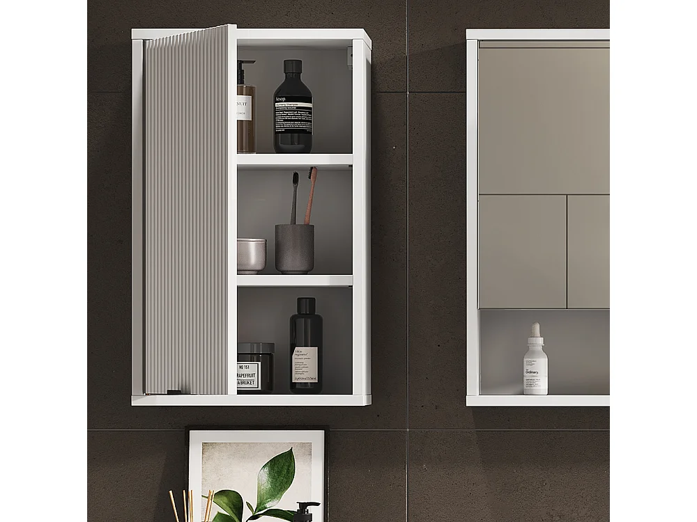 salle de bain  blanc 40x22.1x65 eliza