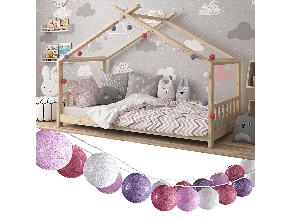 Schminktischbeleuchtung rosa 310x310x310