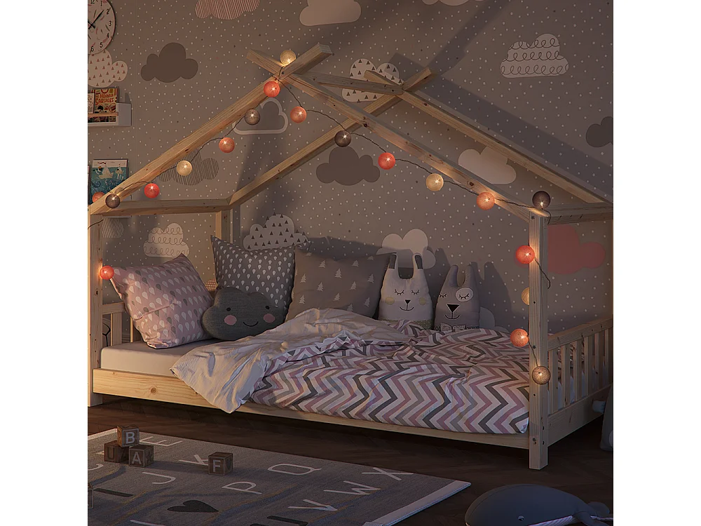 Schminktischbeleuchtung rosa 310x310x310