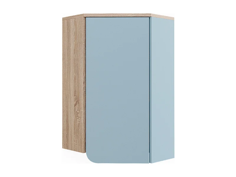 Meuble de salle de bain sonoma/bleu 42.4x42.4x75 karen