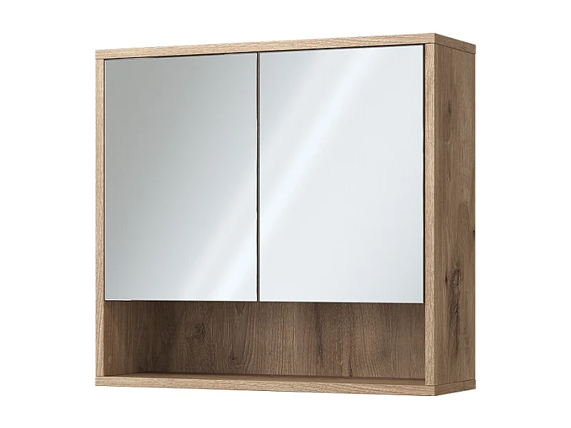 Badspiegelschrank viking oak 70x22.1x65 eliza