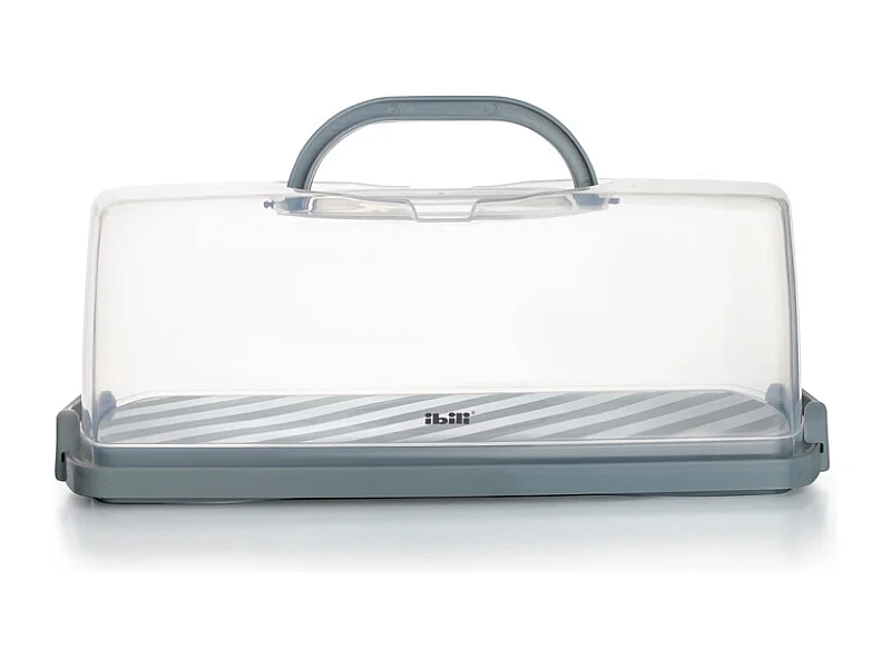 Porte gateaux rectangle 36x16x13,30 cm