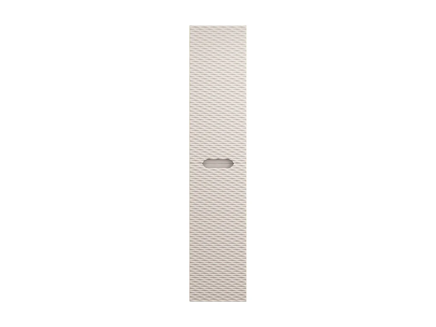 Colonne de salle de bain YOKA – Beige et chêne clair – 2 portes