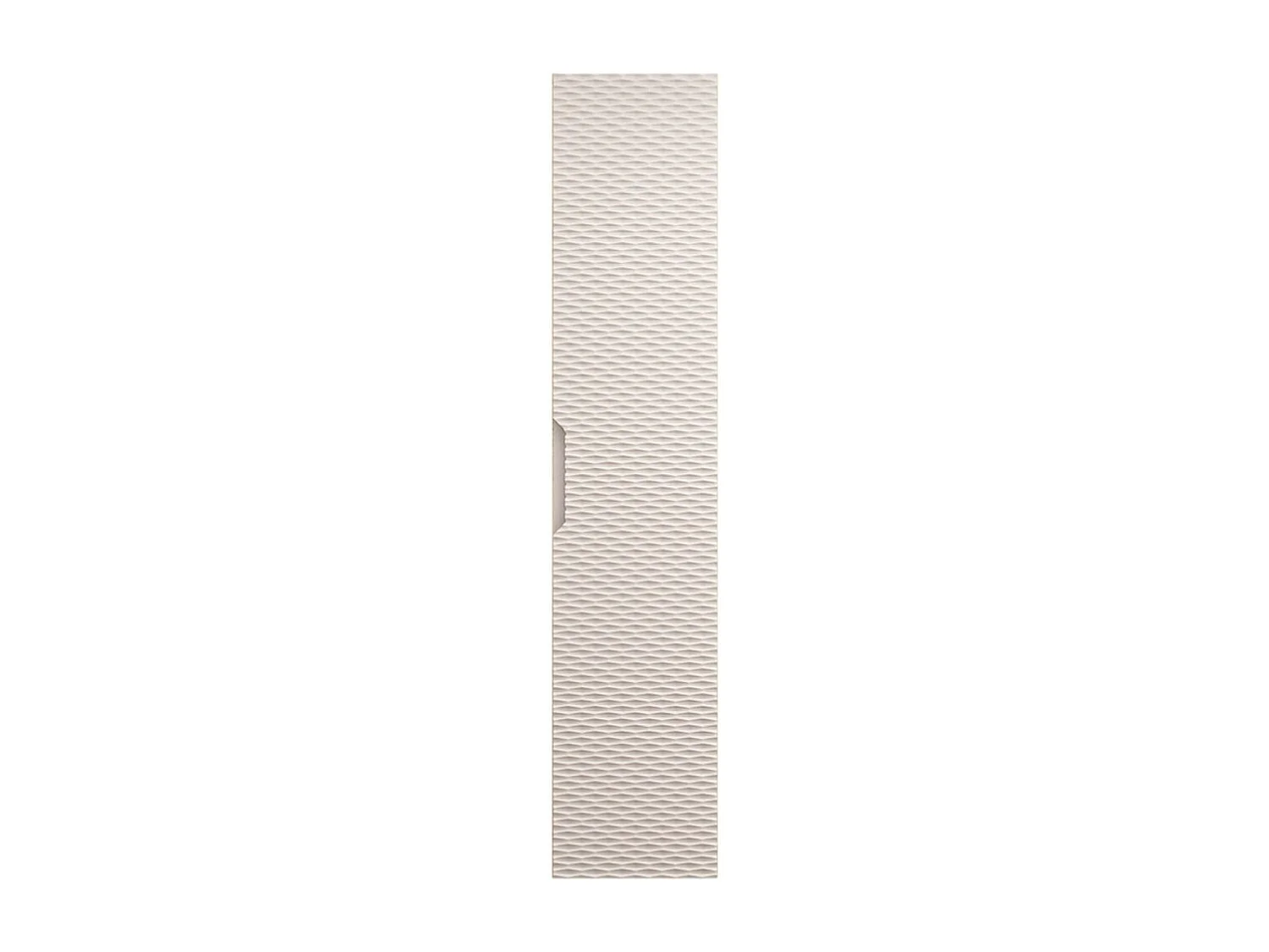 Colonne de salle de bain YOKA – Beige et chêne clair – 1 porte