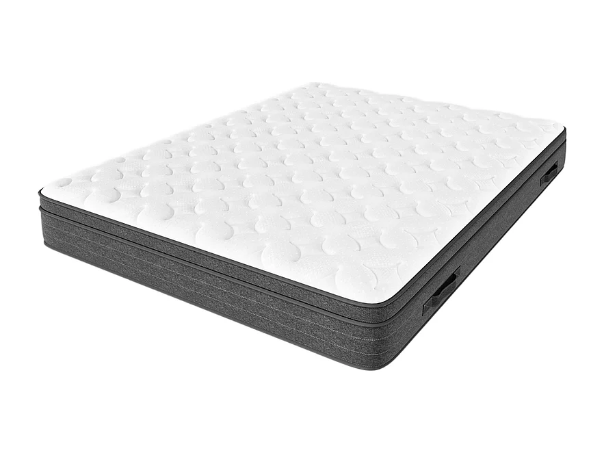 Materasso 160x200cm molle insacchettate - sp.25cm - supporto 7 zone - con maniglia - Ipoallergenico