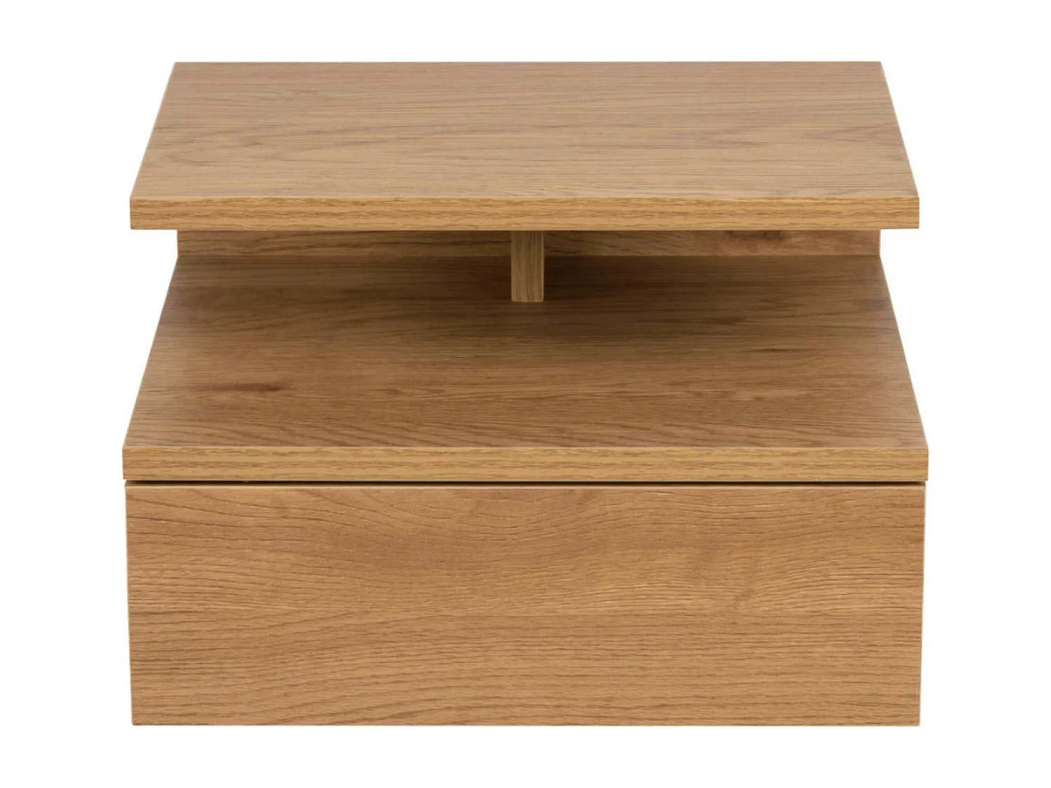 Chevet suspendu en bois 1 tiroir 1 niche - ASLAN