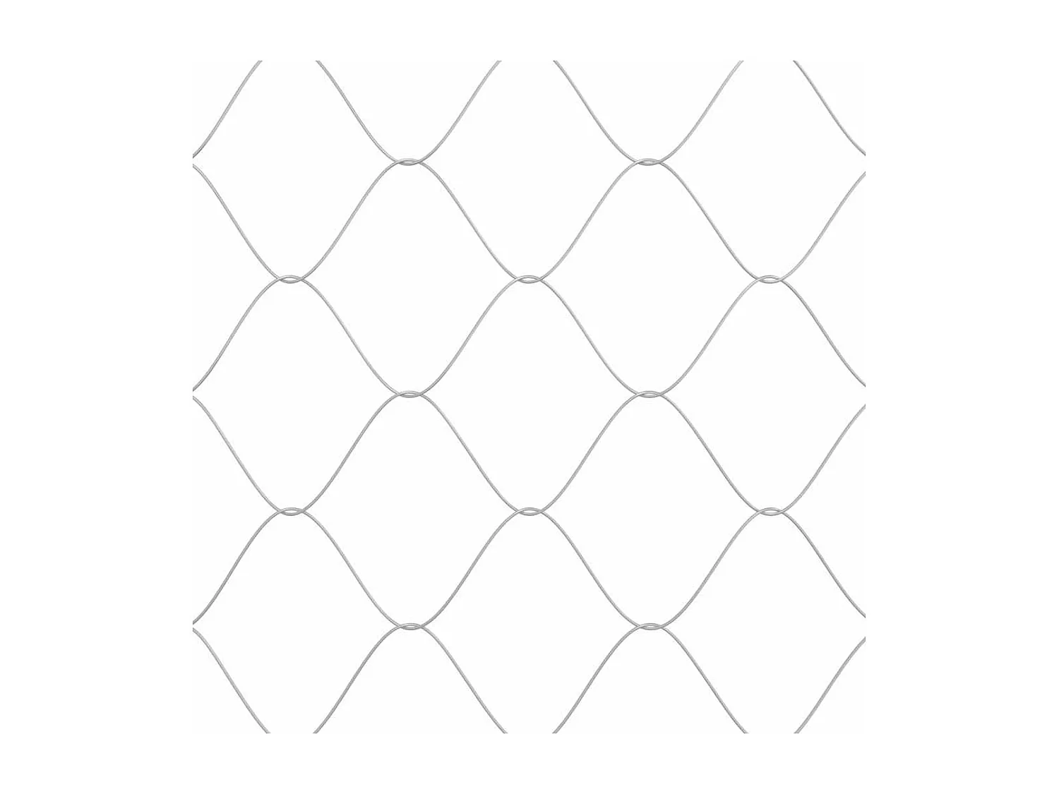 Cage pour chien 200 x 200 x 258 cm Acier et PE