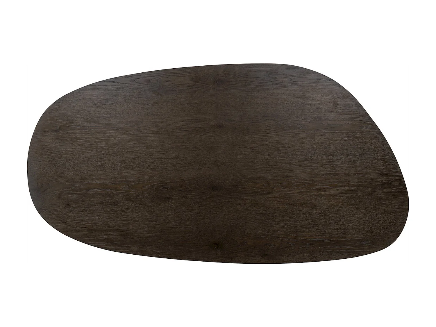 Table basse design chêne brun finition élégante