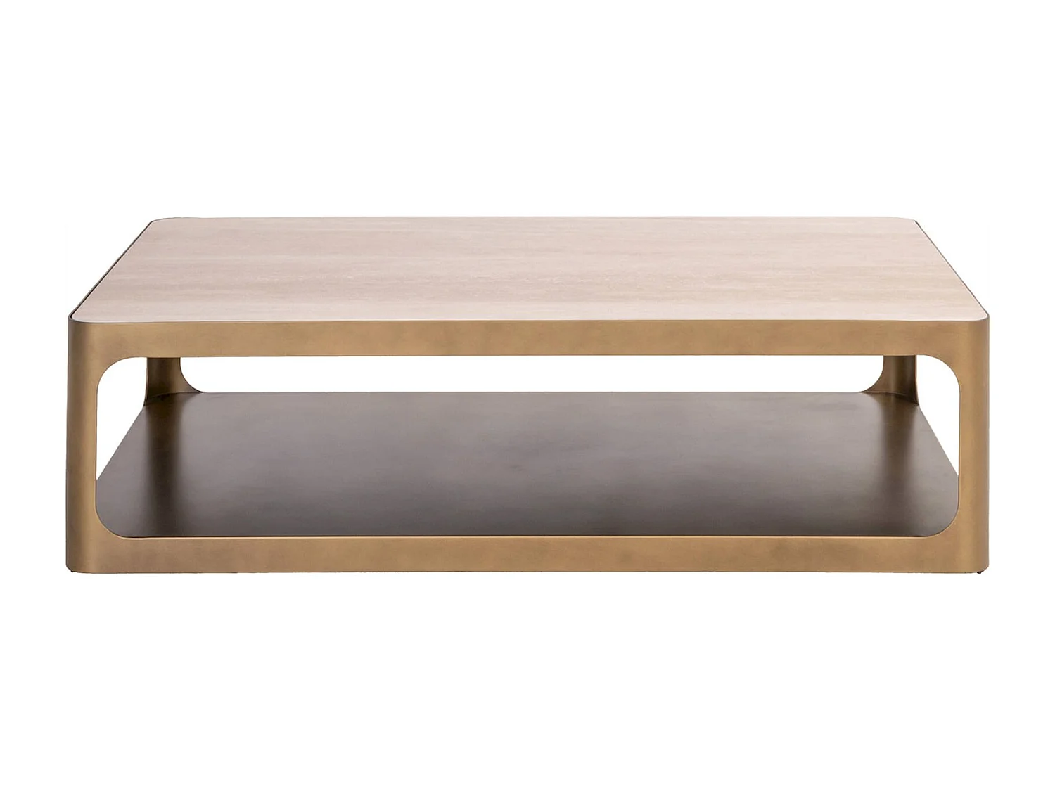 Table basse design plateau réversible céramique et verre noir