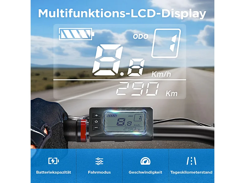 Vélo de montagne électrique NETTLIFE pour homme, 27,5/29 pouces, 9 vitesses, dérailleur Shimano rouge