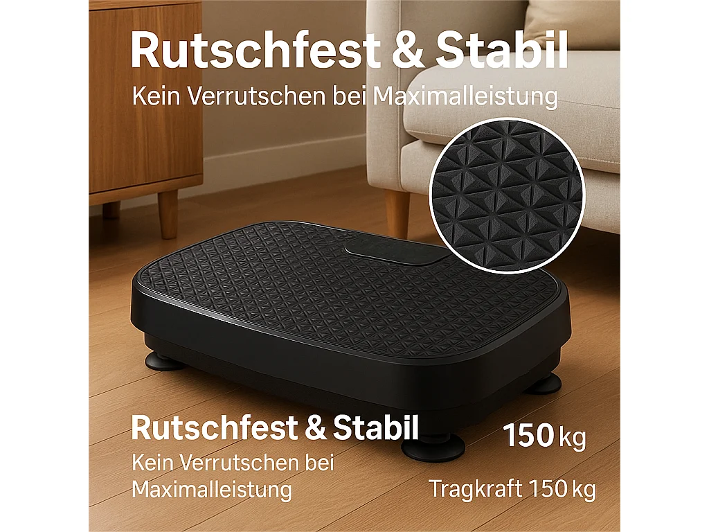 Nettlife Plateforme Vibrante 200W, Appareil Fitness avec 199 Niveaux & Haut-Parleur, Entraînement Complet à Domicile, Max 150 kg.