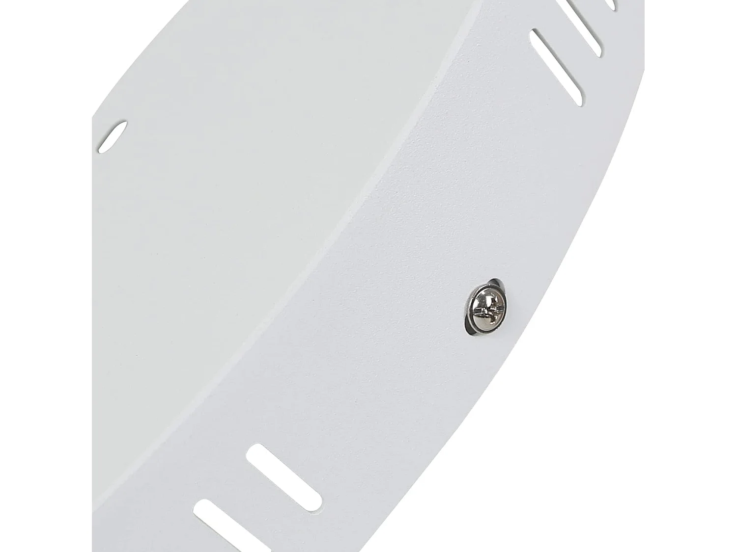 Nettlife Plafonnier LED Noir et Blanc, 24W Lampe de Plafond Moderne, Design 54CM, 3000K Blanc Chaud pour Salon, Chambre, Cuisine, Chambre d'enfant.