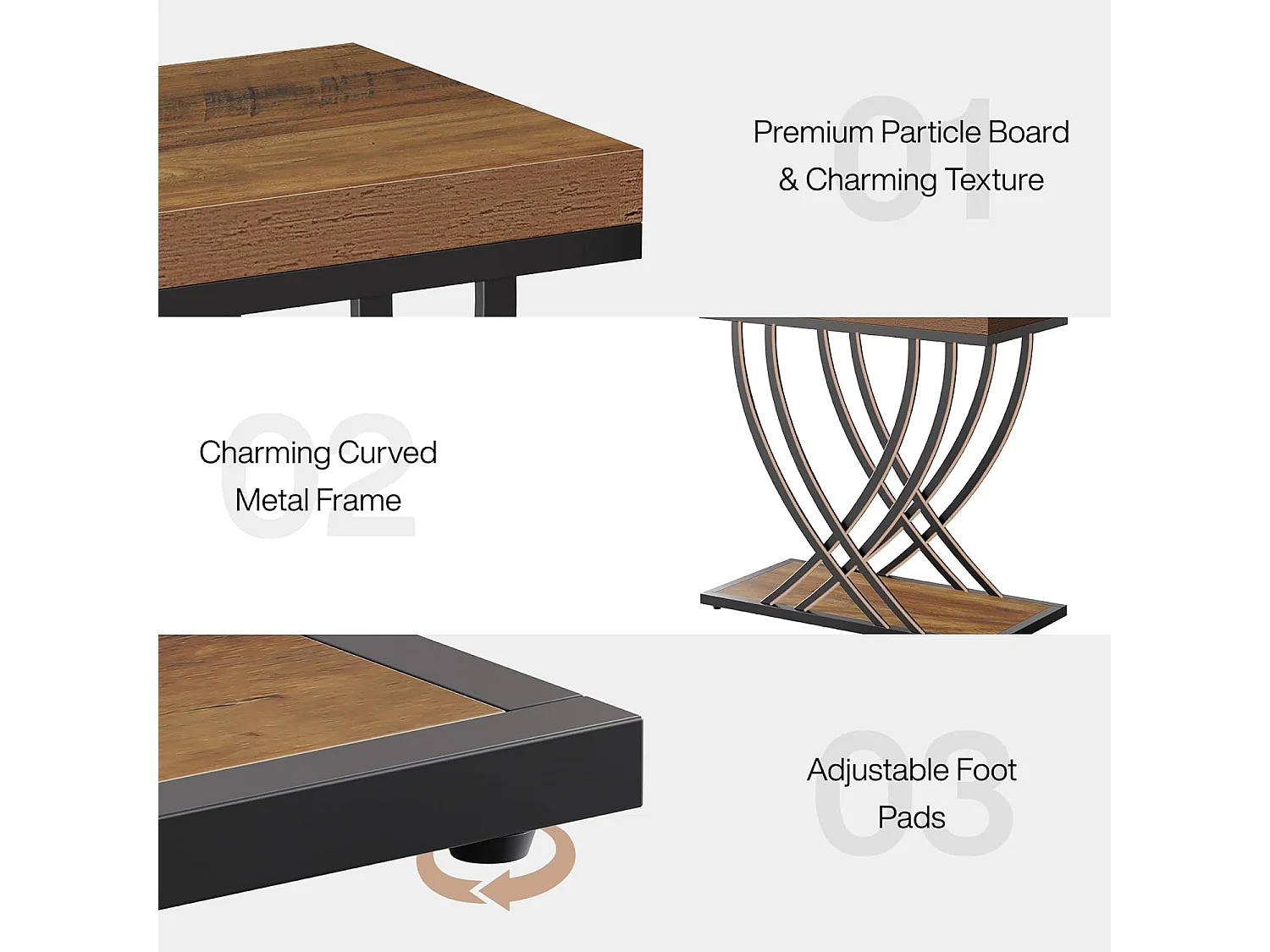 Nebentisch, 2-stufiger schmaler Beistelltisch für das Wohnzimmer, industrieller Nachttisch mit Metallrahmen