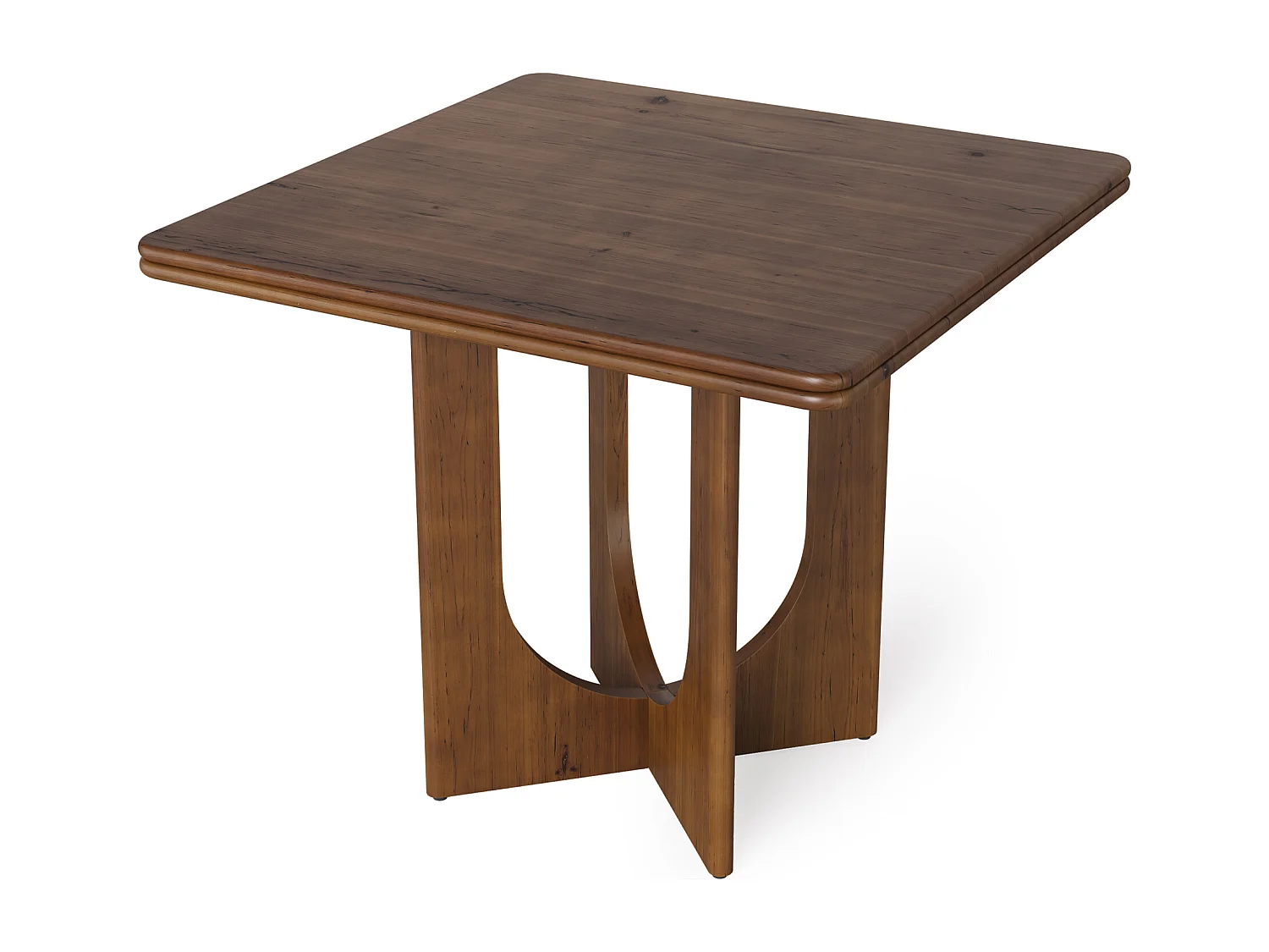 Table de salle à manger carrée en bois pour 2 à 4 personnes, 80 cm, petite table pour salle à manger