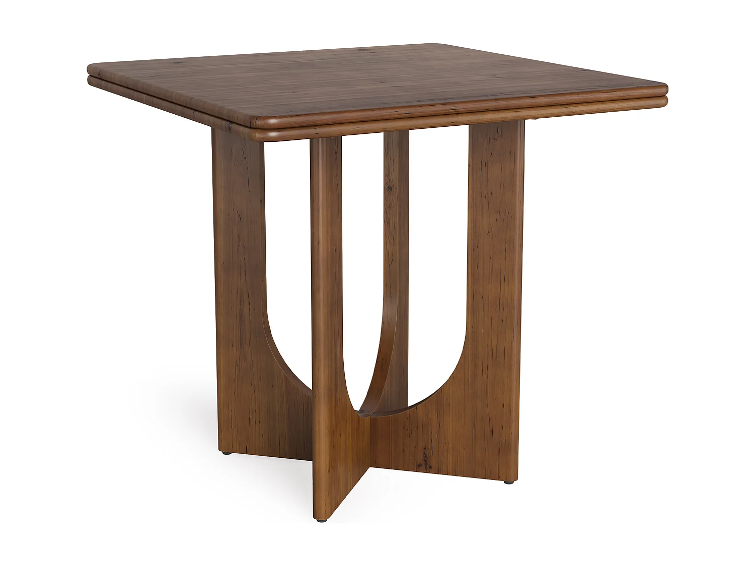 Table de salle à manger carrée en bois pour 2 à 4 personnes, 80 cm, petite table pour salle à manger