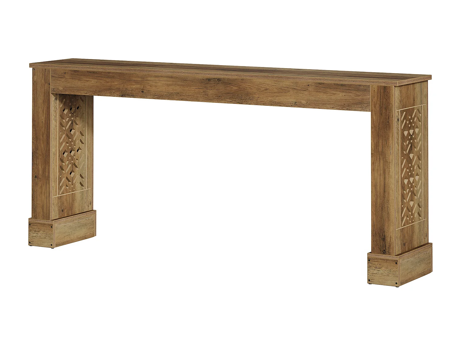 160 cm hohe Farmhaus-Konsolentafel für die Eingangshalle, industrielle Sofatabelle