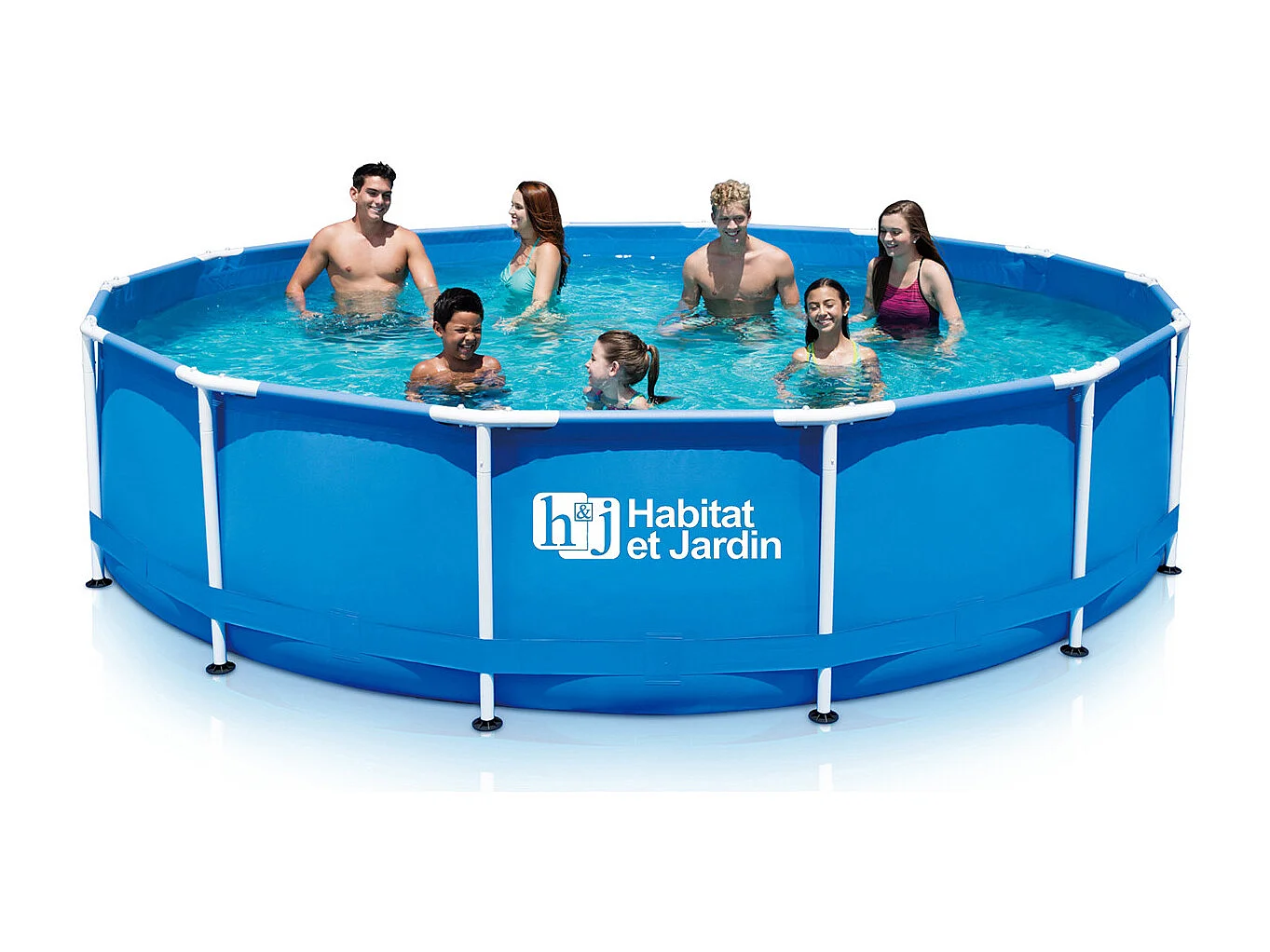 Piscina tubular - FETA 2 - Ø 4,57 x 0,91 m - Sin filtración