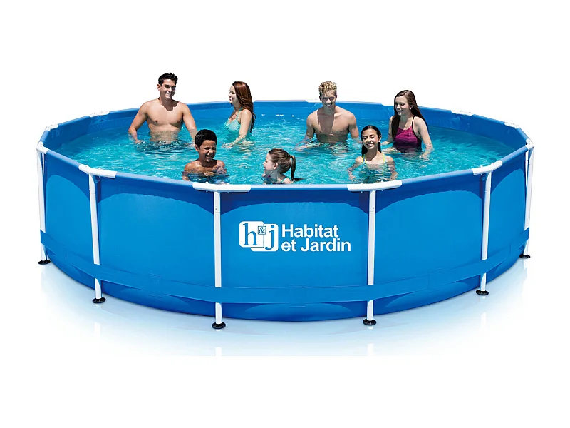 Piscine tubulaire - Ø 4,57 x 0,91 m - Sans filtration