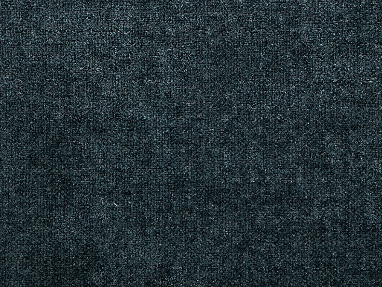 Canapé 3 places convertible en tissu texturé bleu canard ZAREMI