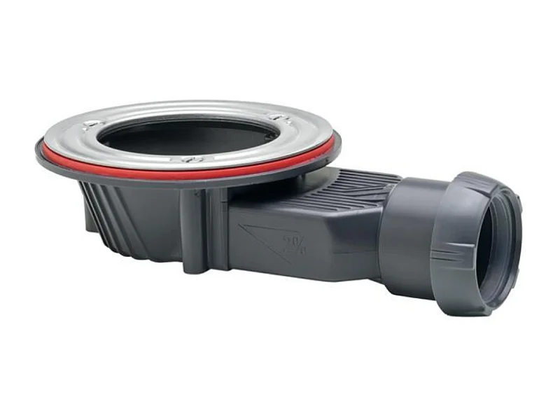 Bonde receveur de douche extraplat WIRQUIN Slim+ D40 sans grille